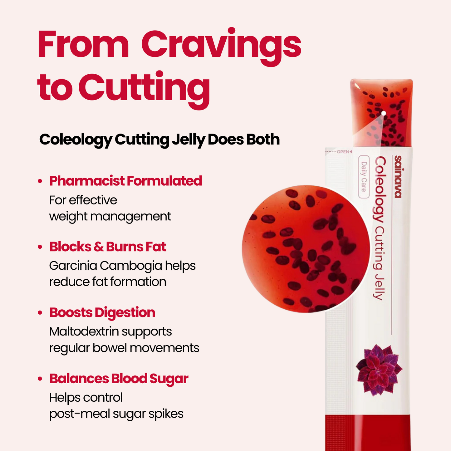 Sainava™ Korean Cutting Jelly Sticks